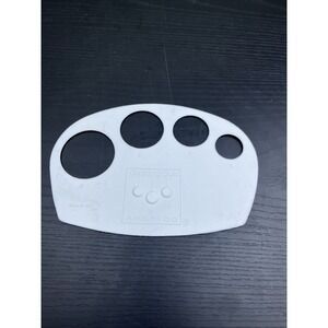 Cooking Club of America Pasta Portion Measurer Bowl‎ Scraper Kitchen Tool